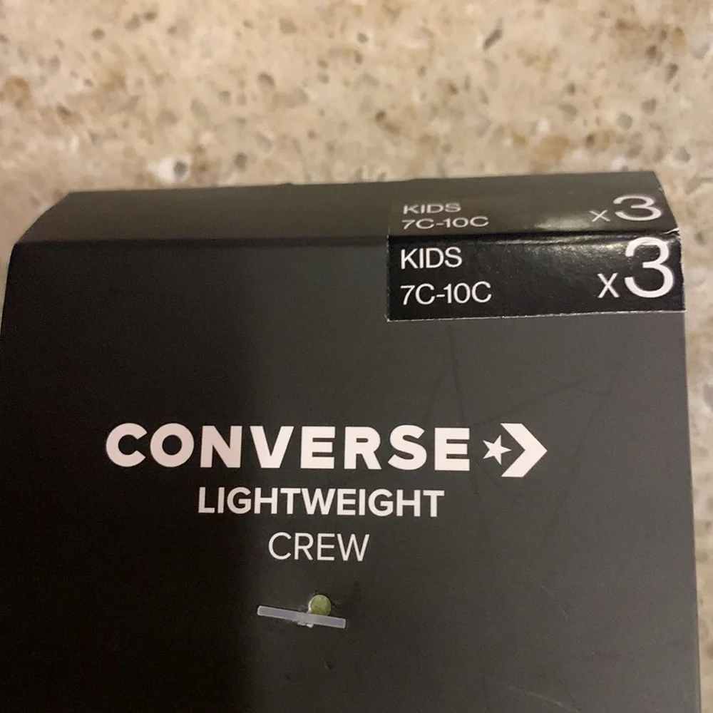 NWT Converse Tie-Dye Socks Size 7C-10C
